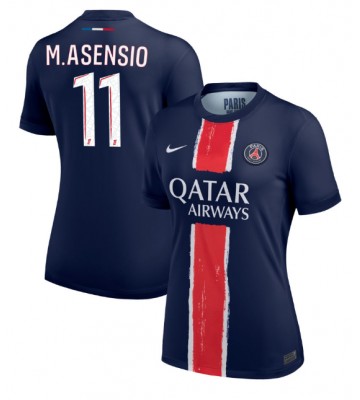 Paris Saint-Germain Marco Asensio #11 Primera Equipación Mujer 2024-25 Manga Corta